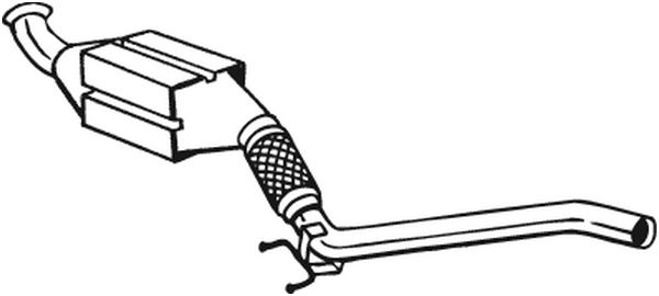 Catalytic Converter - 090-011 BOSAL