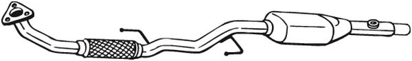 Catalytic Converter - 090-718 BOSAL