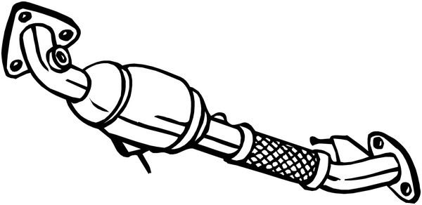 Catalytic Converter - 090-170 BOSAL