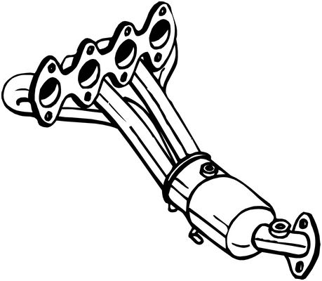 Catalizzatore - 090-177 BOSAL