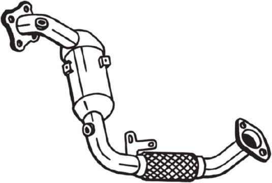 Catalizzatore - 090-206 BOSAL