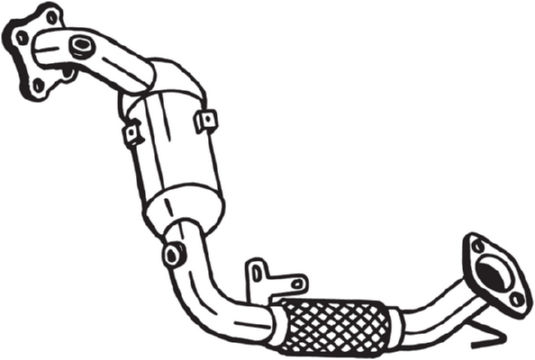 Catalizzatore - 090-216 BOSAL