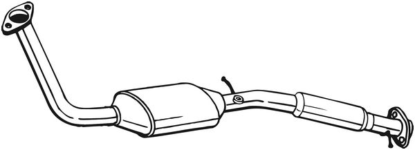 Catalytic Converter - 099-851 BOSAL