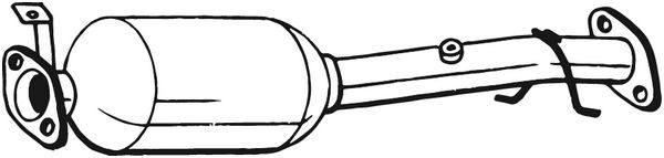 Filtro antiparticolato / particellare, Impianto gas scarico - 097-312 BOSAL
