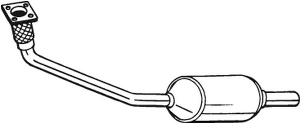 katalizatoriaus keitiklis - 099-167 BOSAL