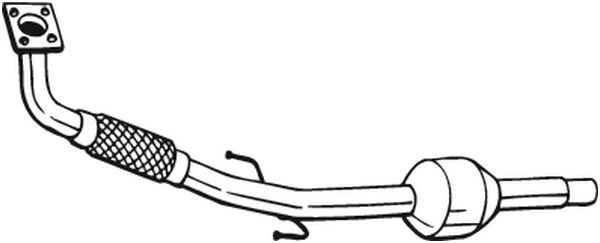 Catalytic Converter - 099-279 BOSAL