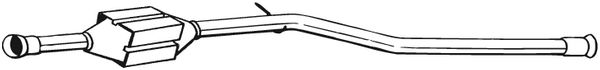 Catalytic Converter - 099-868 BOSAL