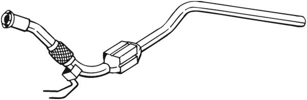 Catalytic Converter - 099-478 BOSAL