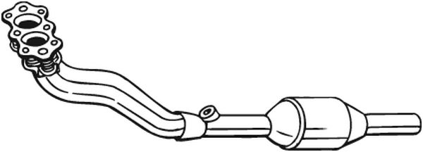 Catalytic Converter - 099-827 BOSAL
