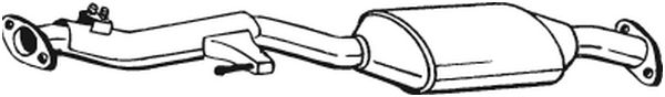 Catalizzatore - 099-863 BOSAL