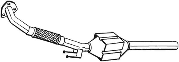 Catalytic Converter - 099-998 BOSAL