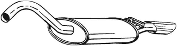 End Silencer - 105-119 BOSAL