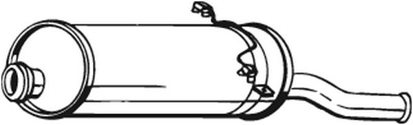 Silenziatore posteriore - 135-019 BOSAL