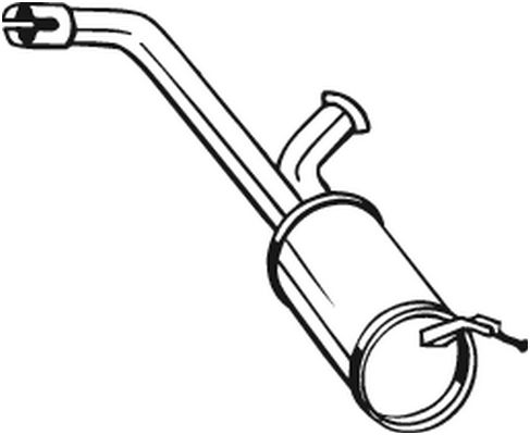 Middle Silencer - 135-095 BOSAL