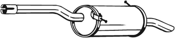 End Silencer - 135-103 BOSAL