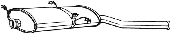 End Silencer - 135-235 BOSAL