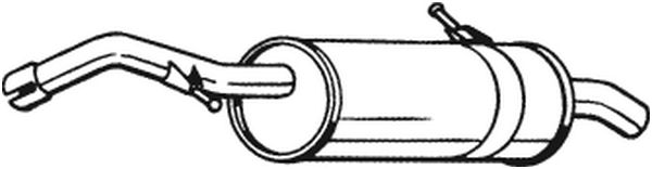 End Silencer - 135-065 BOSAL