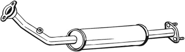 Front Silencer - 142-101 BOSAL