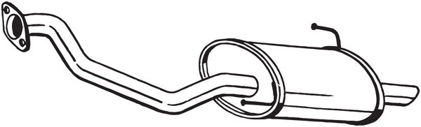End Silencer - 145-327 BOSAL