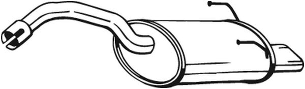galinis duslintuvas - 148-183 BOSAL