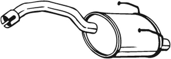 End Silencer - 148-193 BOSAL