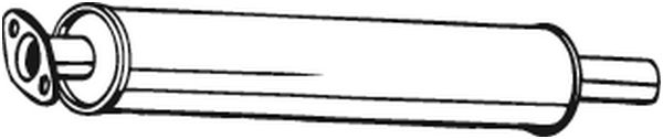 Front Silencer - 154-399 BOSAL