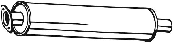 Front Silencer - 154-711 BOSAL