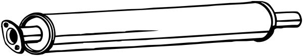 Front Silencer - 154-421 BOSAL