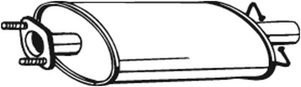 Middle Silencer - 154-459 BOSAL