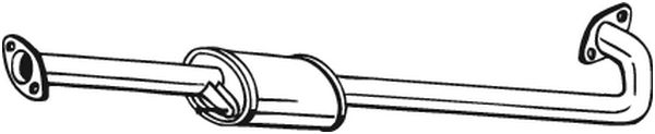 Middle Silencer - 165-039 BOSAL