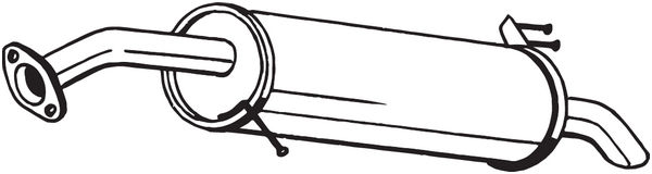 End Silencer - 169-079 BOSAL