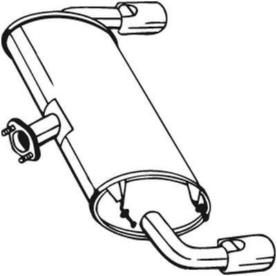 End Silencer - 171-029 BOSAL