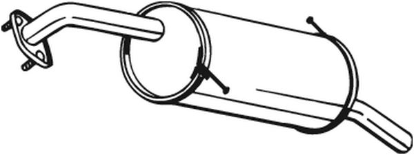 Silenziatore posteriore - 171-045 BOSAL