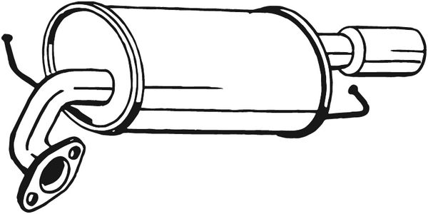 End Silencer - 171-055 BOSAL
