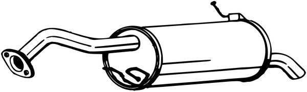 End Silencer - 171-199 BOSAL