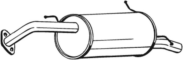 End Silencer - 171-473 BOSAL