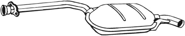 Middle Silencer - 175-185 BOSAL