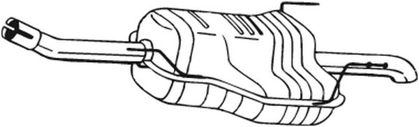 galinis duslintuvas - 185-129 BOSAL