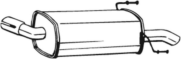 galinis duslintuvas - 185-197 BOSAL