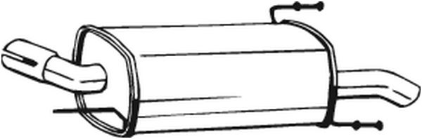 End Silencer - 185-703 BOSAL