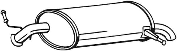End Silencer - 190-031 BOSAL