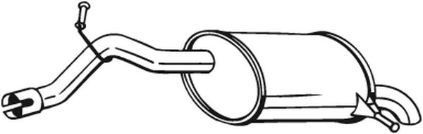 End Silencer - 190-085 BOSAL