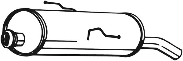 End Silencer - 190-199 BOSAL