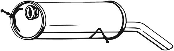 End Silencer - 190-511 BOSAL