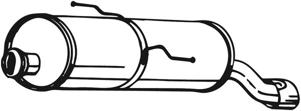 End Silencer - 190-603 BOSAL