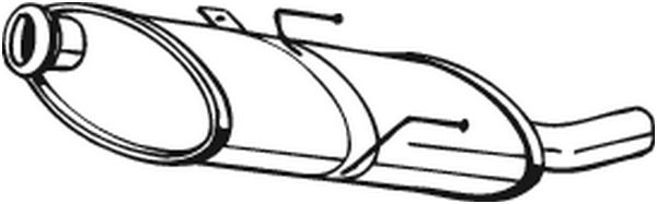 End Silencer - 190-863 BOSAL