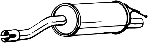 End Silencer - 200-091 BOSAL