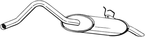 galinis duslintuvas - 200-261 BOSAL