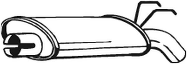 End Silencer - 200-499 BOSAL