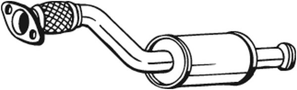 Front Silencer - 200-827 BOSAL